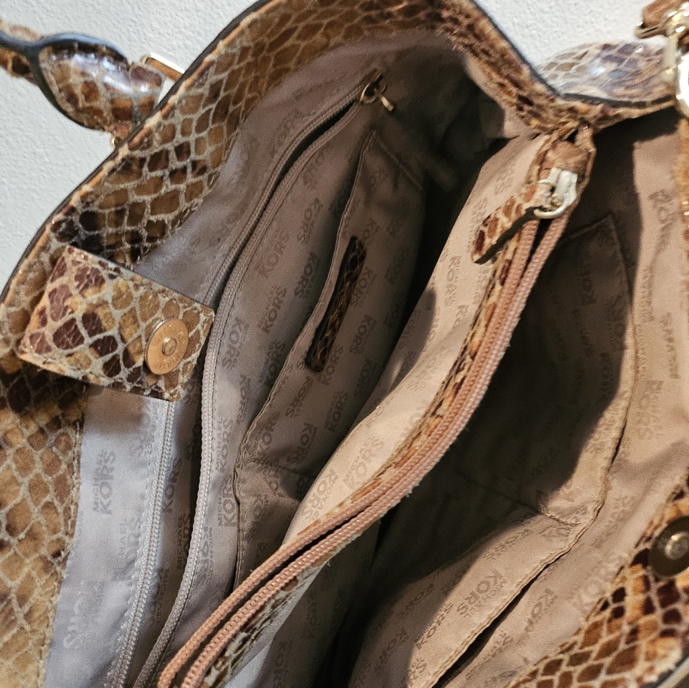 Michael Kors Snakeprint Python Crossbody Bag - image 4